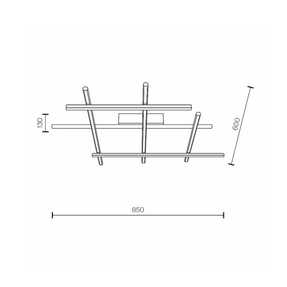Maytoni Radiance wall ceiling lamp - Agof Store