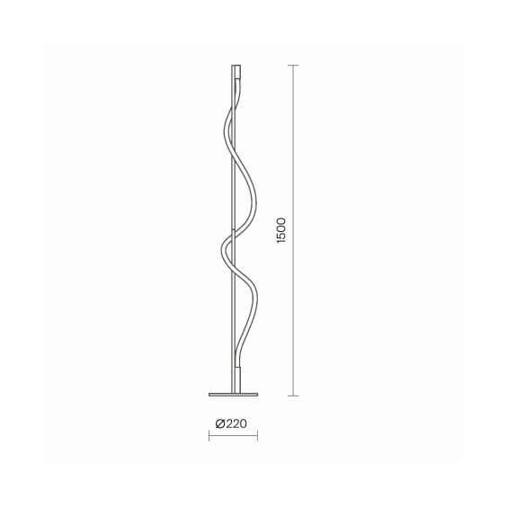 Maytoni Tau floor lamp - Agof Store