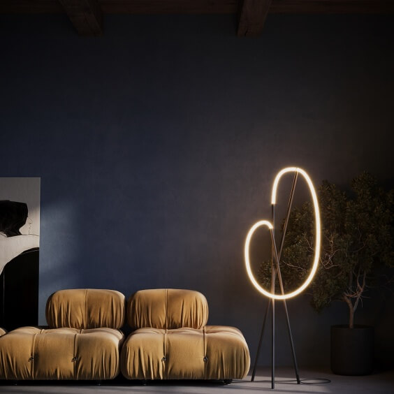 Crochet Lampada da terra Maytoni - Agof Store