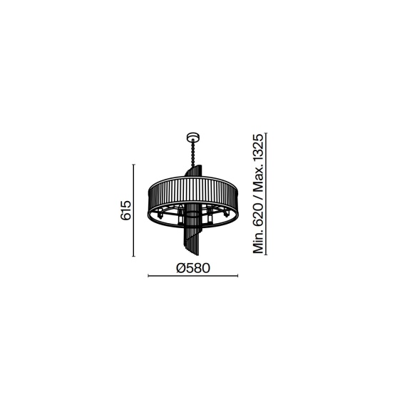 Frame Lampada a sospensione Maytoni - Agof Store