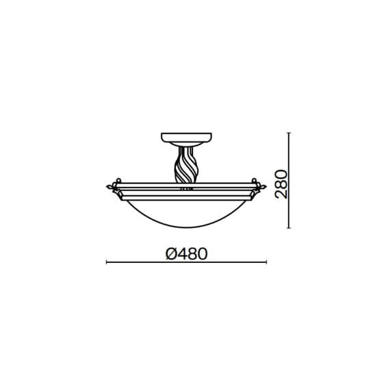 Combinare Lampada da soffitto Maytoni - Agof Store