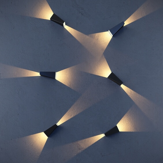 Times Square H.20 cm Lampada da parete outdoor Maytoni - Agof Store