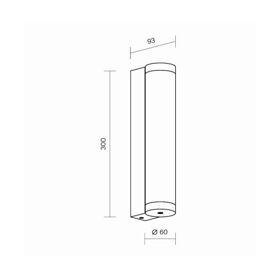 Maytoni Rounge H.30 cm Outdoor Stehleuchte - Agof Store