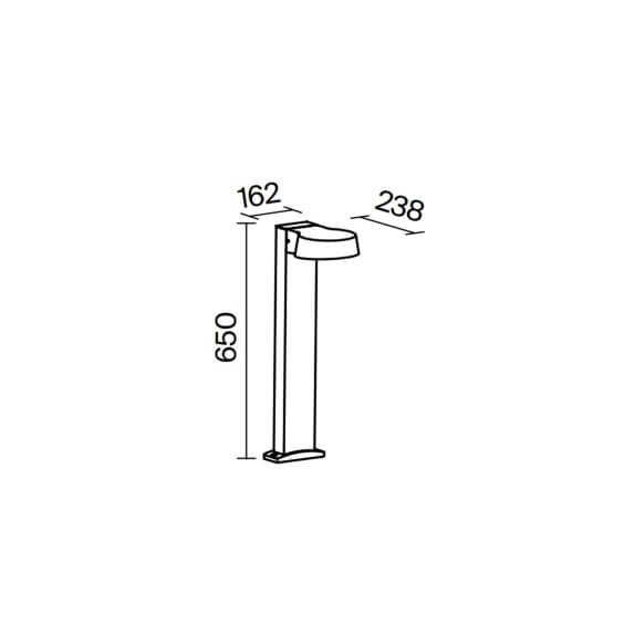 Maytoni Share outdoor floor lamp - Agof Store