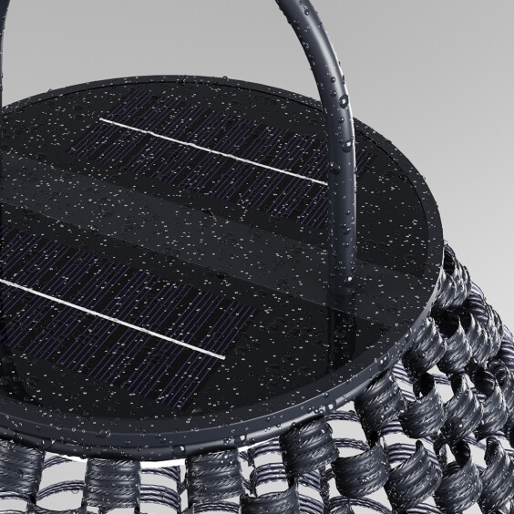 Plet Ø 48 cm Lampada da terra outdoor Maytoni - Agof Store