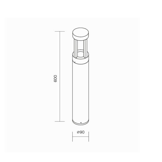 Maytoni Vint outdoor floor lamp - Agof Store
