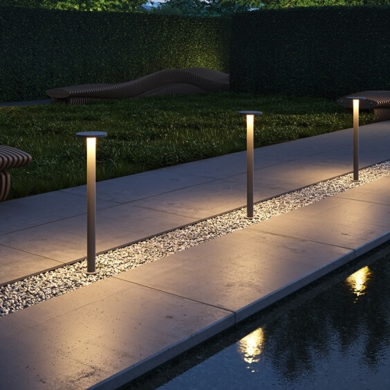 Maytoni Wald H.80 cm outdoor floor lamp - Agof Store