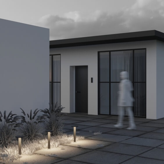 Wald H.40 cm Lampada da terra outdoor Maytoni - Agof Store