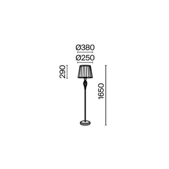 Maytoni Grace floor lamp - Agof Store