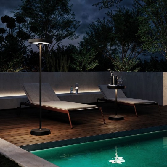 Zafferano Barbell Solar RF portable floor lamp - Agof Store