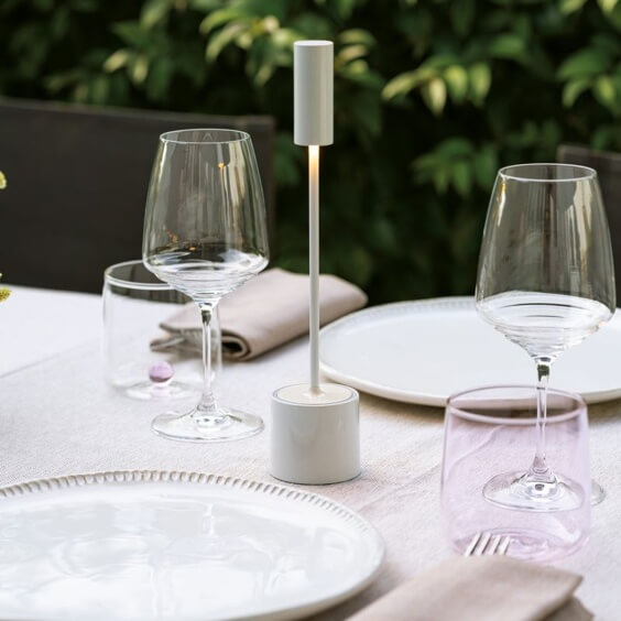 Carolina Pro Lampada ricaricabile da tavolo Zafferano - Agof Store