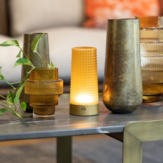Soffio 1 Pro Lampada ricaricabile da tavolo Zafferano - Agof Store