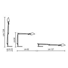 Artemide Tolomeo table lamp - Agof Store