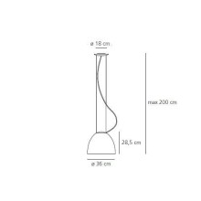 Artemide Nur Pendelleuchte - Agof Store