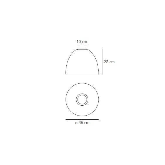 Artemide Nur Gloss Lampada a soffitto - Agof Store