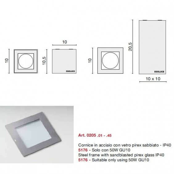 Alea Lampada a soffitto Egoluce - AGOF Store