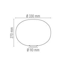 Flos Glo Ball Basic lampada da tavolo - Agof Store