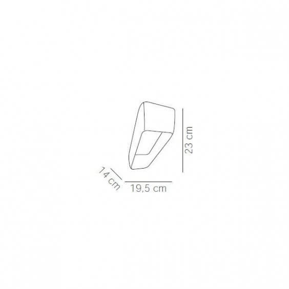 Kdln Frame wall lamp - Agof Store