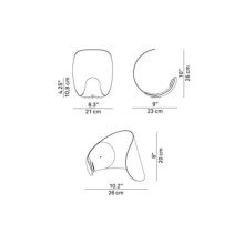 LucePlan Curl Tischleuchte - Agof Store