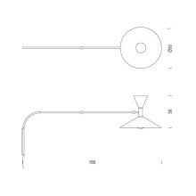 Nemo Lampe de Marseille Wandleuchte - Agof Store