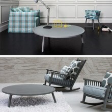 Gervasoni Gray 46 49 coffee table - Agof Store