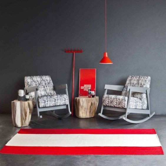 Gervasoni Brick 307 rocking chair - Agof Store