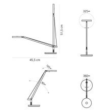 Artemide Demetra Micro table lamp - Agof Store