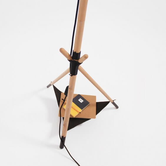 Ka M Lampada da terra Woodendot - Agof Store