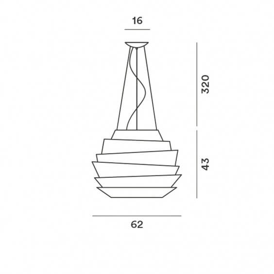 Foscarini Le Soleil Pendelleuchte - Agof Store