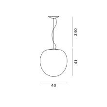 Rituals XL Lampada a sospensione Foscarini - Agof Store