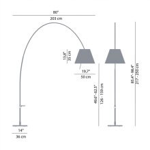 LucePlan Lady Costanza floor lamp - Agof Store