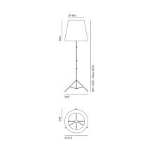 Pallucco Gilda Lampada da terra - Agof Store