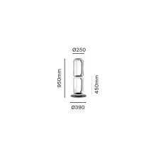 Flos Noctambule 2 Low Cylinders Small Base Stehleuchte - Agof Store