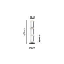 Flos Noctambule 3 Low Cylinders Small Base Stehleuchte - Agof Store