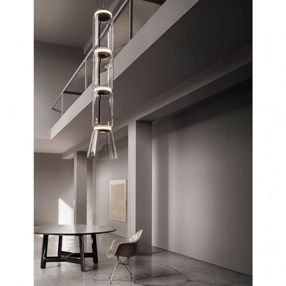 Flos Noctambule 1 Low Cylinder & Cone lampada a sospensione - Agof Store