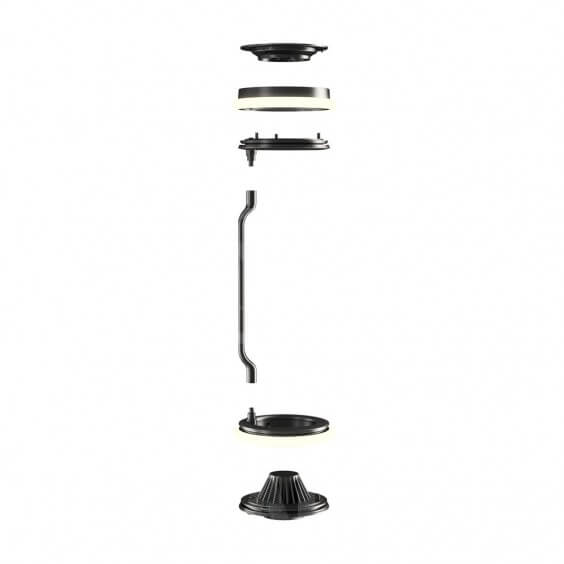 Flos Noctambule 1 Low Cylinder & Cone lampada a sospensione - Agof Store