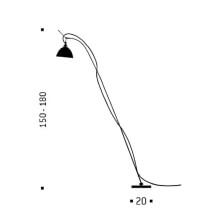 Ingo Maurer Max floor lamp - Agof Store