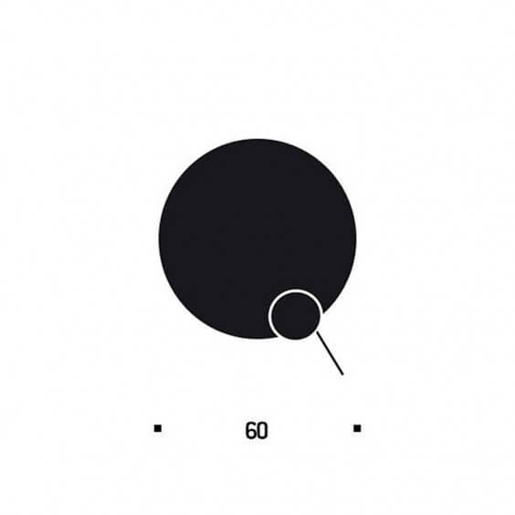 Ingo Maurer Eclipse Ellipse wall lamp - Agof Store