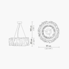 Slamp Accordéon pendant lamp - Agof Store