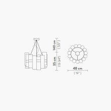 La Lollo Medium Lampada a sospensione Slamp - Agof Store