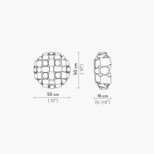 Slamp Mida wall ceiling lamp - Agof Store