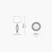 Slamp Liza Tischleuchte - Agof Store