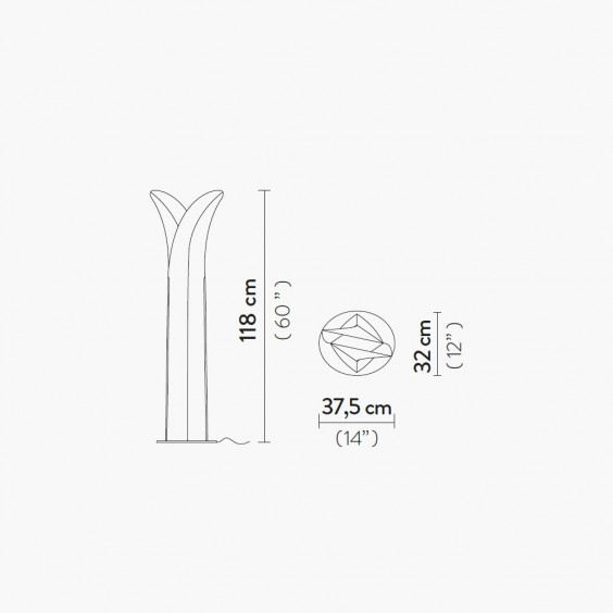 Slamp Las Palmas floor lamp - Agof Store